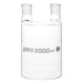 Gas wash bottle Woulff , borosilicate glass with two necks 2000 ML - eiscoindustrial