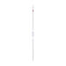 Pipette class 'B' 10ml, Borosilicate glass, Blue Printing bulb form, Red - eiscoindustrial