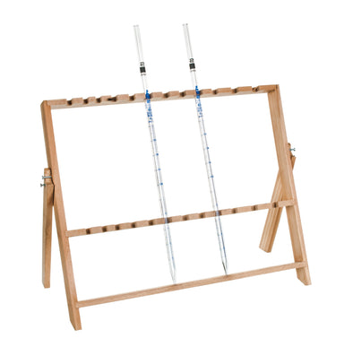 Pipette Stand, Wooden, to hold 10 pipettes vertically - eiscoindustrial