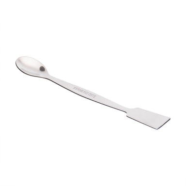 Spatula Stainless steel 15cm, one end flat and other end spoon - eiscoindustrial