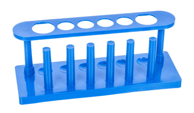 Test Tube Stand, Polypropylene, 16mm & 25mm dia. holes for 6 tubes - eiscoindustrial