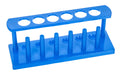 Test Tube Stand, Polypropylene, 25mm dia. holes for 6 tubes - eiscoindustrial