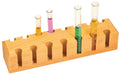 Test Tube Support 15 place, Wooden - eiscoindustrial