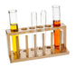 Test Tube Stand of 6 holes, Wooden - eiscoindustrial