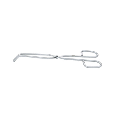 Crucible tong-straight ,stainless steel, length 15cm - eiscoindustrial