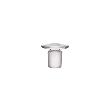 Stopper-Flat Head, borosilicate glass, Solid, Cone 24/29 - eiscoindustrial