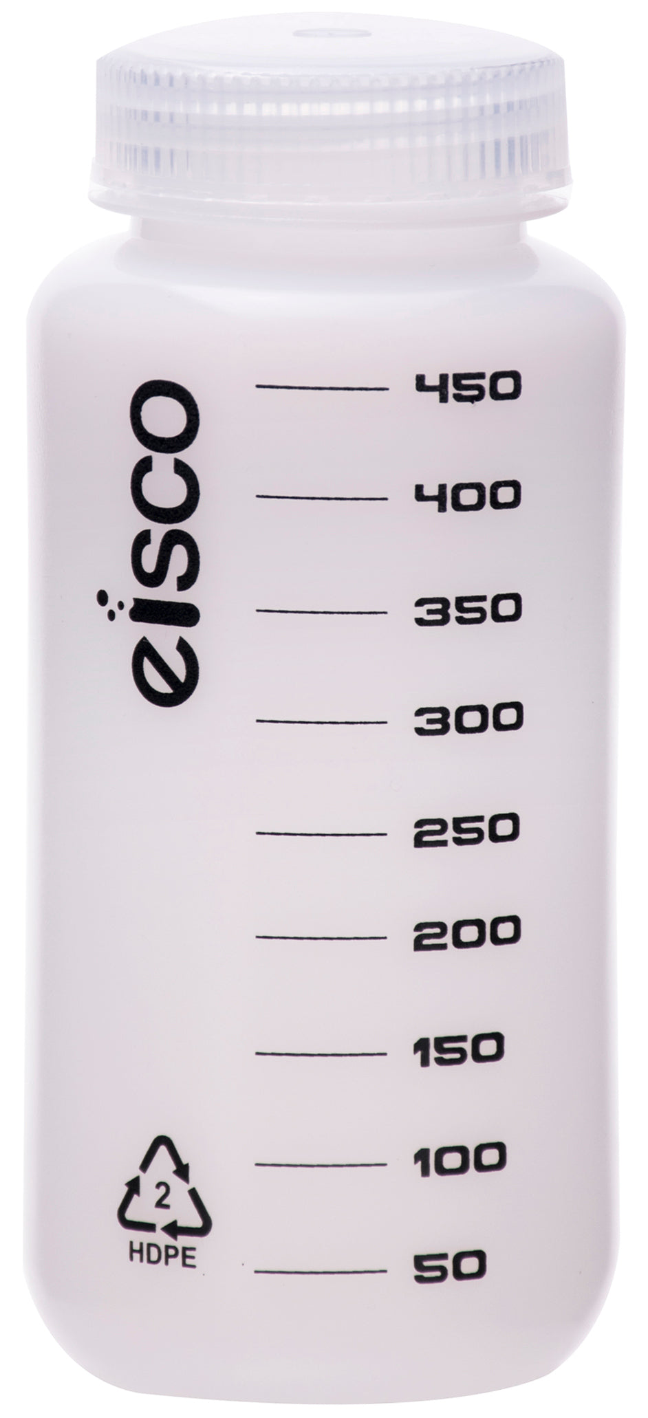 Reagent Bottles, Wide Neck - HDPE,Capacity 500ml - eiscoindustrial