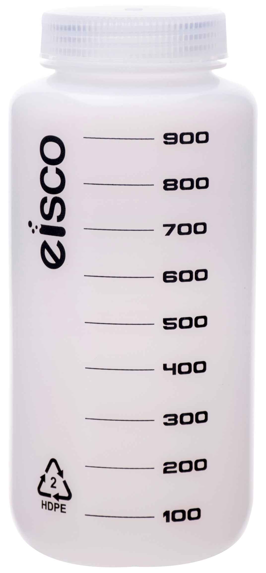 Reagent Bottles, Wide Neck - HDPE,Capacity 1000ml - eiscoindustrial