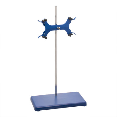 Double Burette Clamp Support Stand with Rod - eiscoindustrial