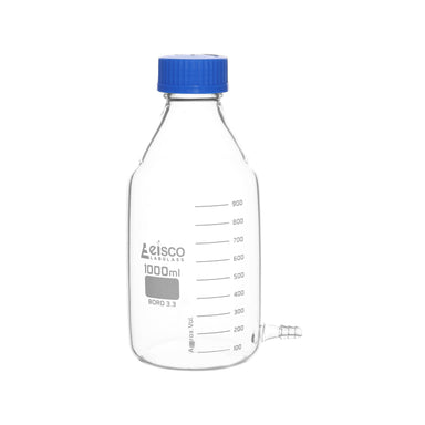 Bottle aspirator screw cap with outlet for tubing , 101x225mm 1000 ML - eiscoindustrial