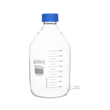 Bottle aspirator screw cap with outlet for tubing , 136x269mm 2000 ML - eiscoindustrial