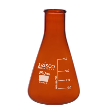 Flask conical amber 250ml - eiscoindustrial