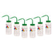 Premium Wash Bottles - Wide Neck, 4 - Color,Capacity 500ml,Methanol - eiscoindustrial