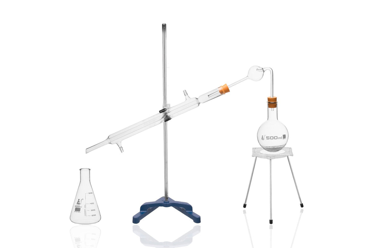 Student Distillation Kit With Stand And Accessories — eiscoindustrial