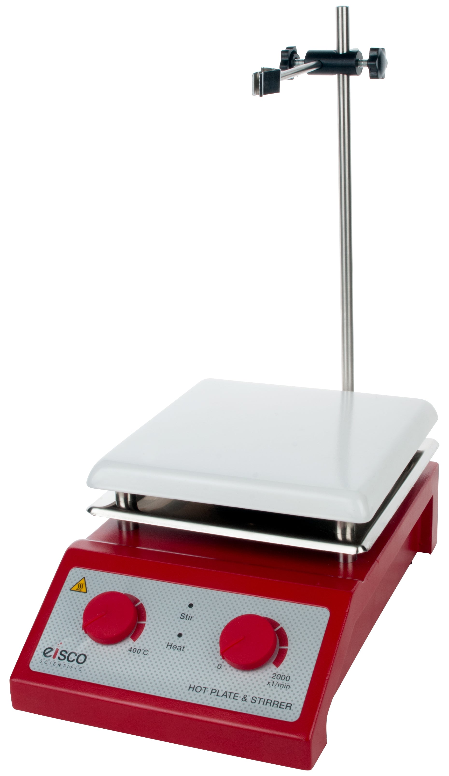 Hot Plate with Magnetic Stirrer -Ceramic Top Input 220/240 V AC,50/  60 Hz - eiscoindustrial